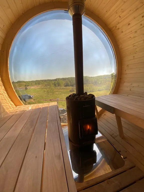 Dobrilovo village уютный домик с видовой баней и банным чаном