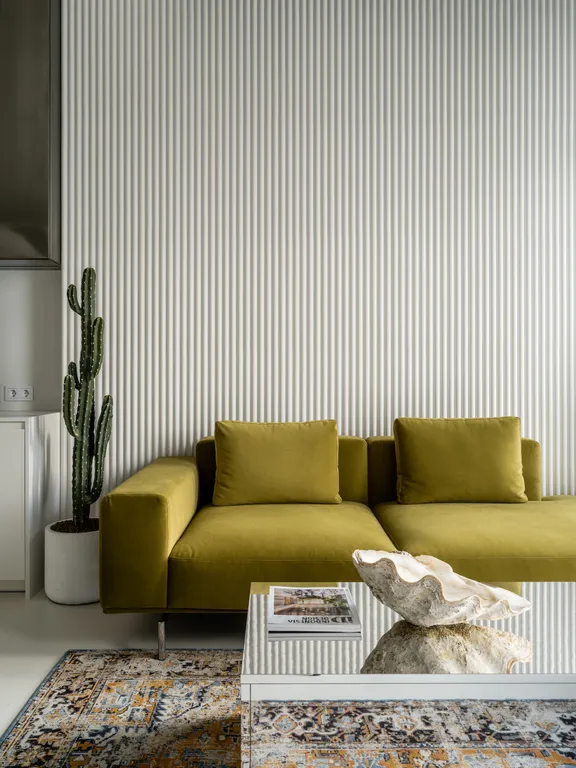 Стильный апартамент с видом на башни