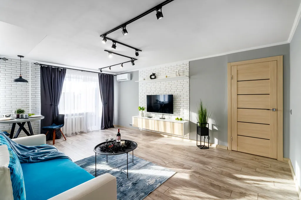 2-комнатная квартира с кондиционером рядом со смотровой площадкой