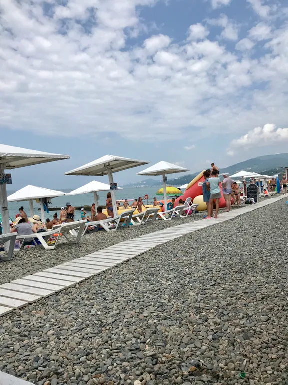 Квартира Квартира Студия на берегу моря — Адлер