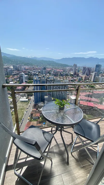 Евро-двухкомнатная квартира у моря для наслаждения видом и комфортом