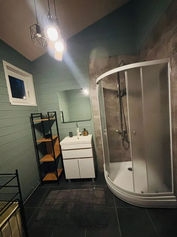 Барнхаус с банным чаном в уединённом месте