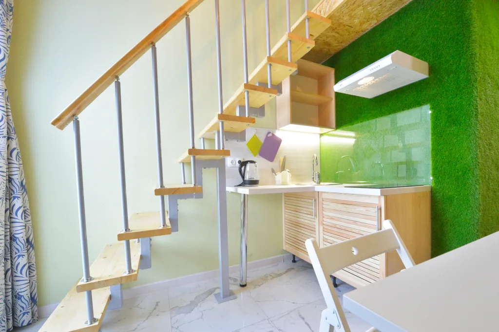 Квартира Квартира Двухуровневая студия «Павлов Апарт» в ЖК «ApartVille» — Москва