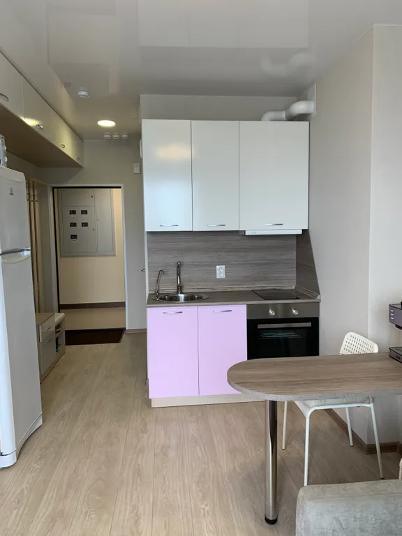 Студия с красивым видом на город и море во Владивостоке