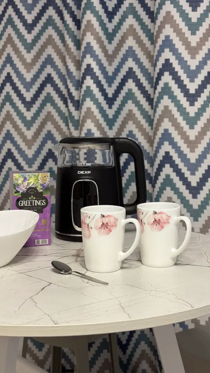 Светлая студия в новостройке на Южном с панорамными окнами