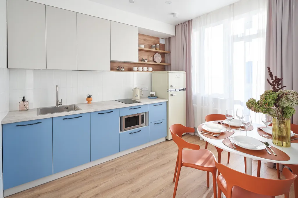 Квартира Квартира у моря Небо с  дизайнерским ремонтом, в современном ЖК. — Пионерский