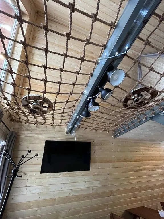 Дом в стиле А-фрейм в Подмосковье