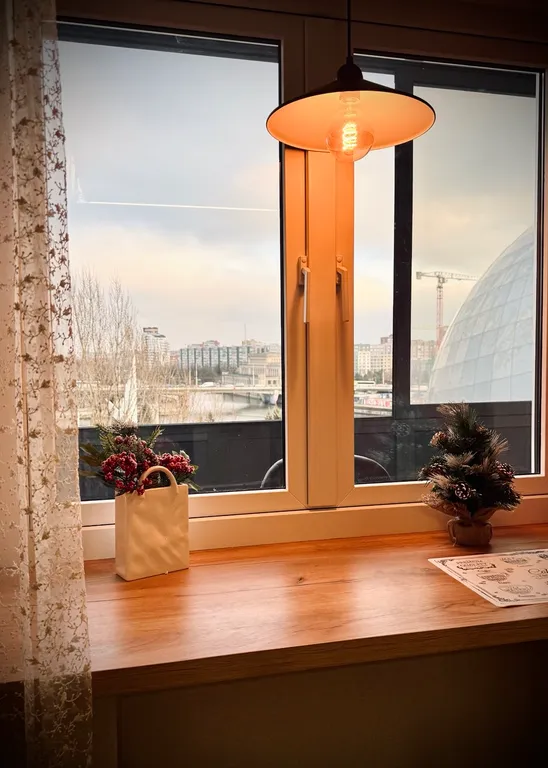 Квартира Стильная квартира с видом на остров канта и музей мирового океана — Калининград