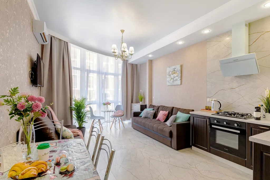 Квартира Апартаменты на набережной (2 комнаты, 56 кв.м) — Геленджик