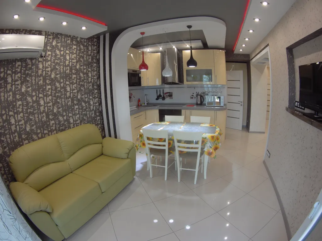 Квартира Апартамент в ЖК Вилладельмар с 2 спальнями и кухней-гостиной — аренда посуточно в Гаспра