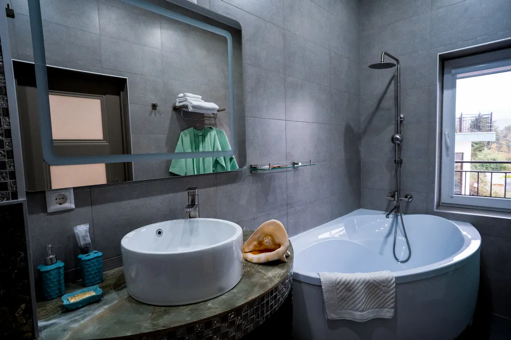 Номер делюкс с видом на бассейн, горы и аэропорт