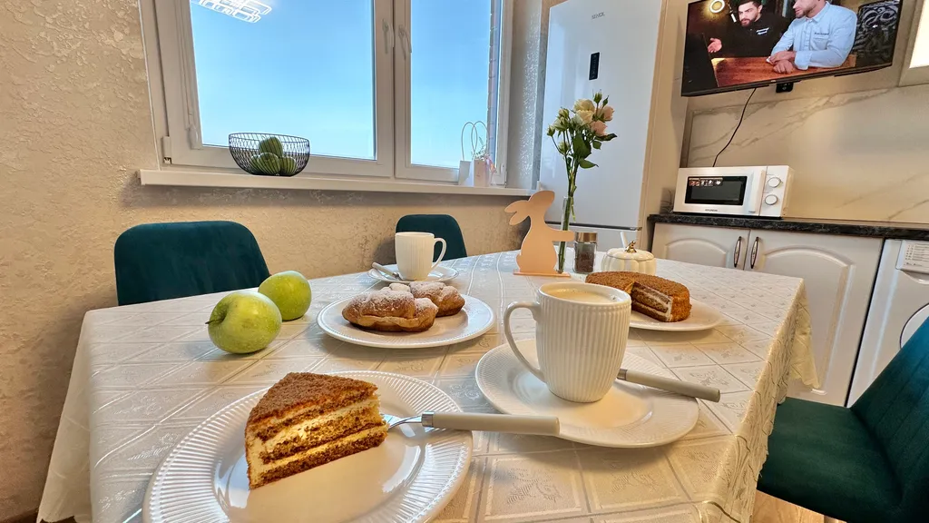 Элитная квартира с панорамным видом на город, 15 этаж