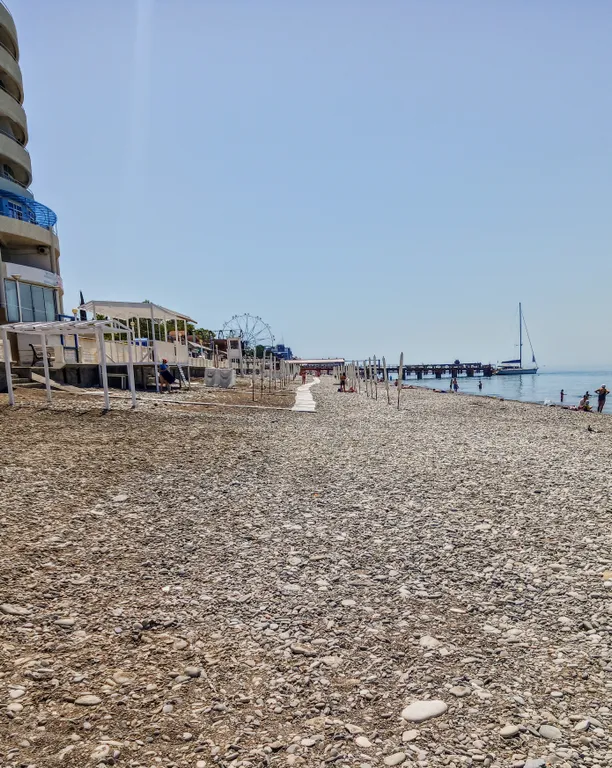 Квартира Однокомнатная квартира с видом на море и горы — Лазаревское