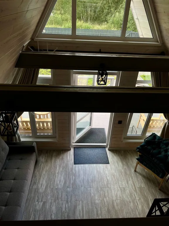 Уютный а-фрейм в деревне