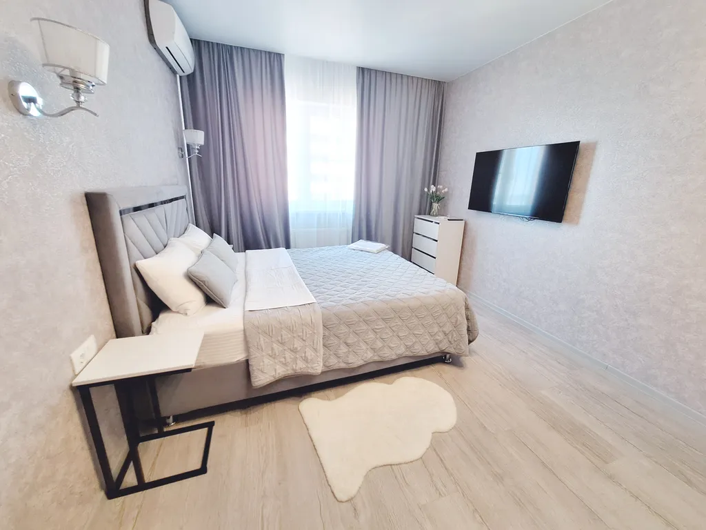 Трехкомнатная квартира с видом на Кубань