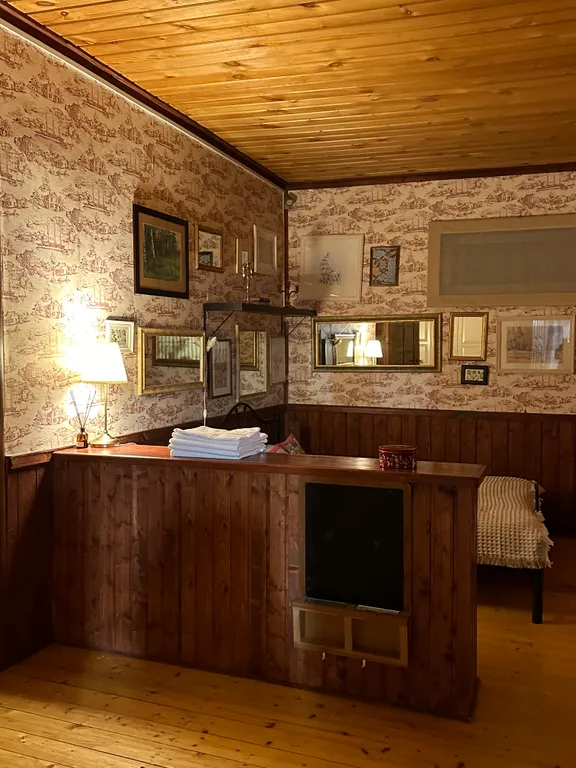 Загородный дом в соснах недалеко от Москвы