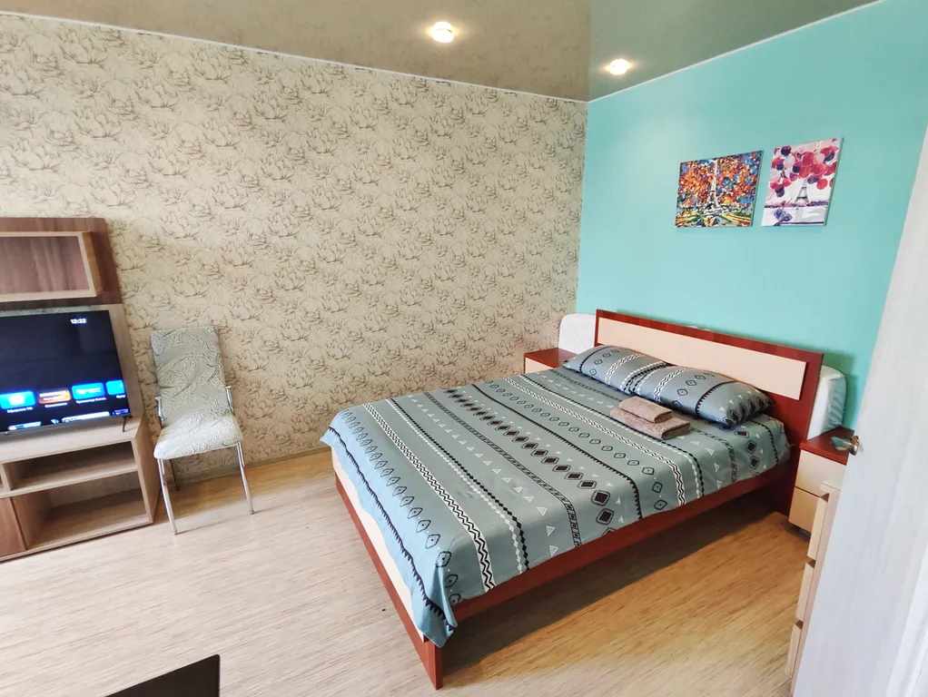 Однокомнатная квартира с большим балконом