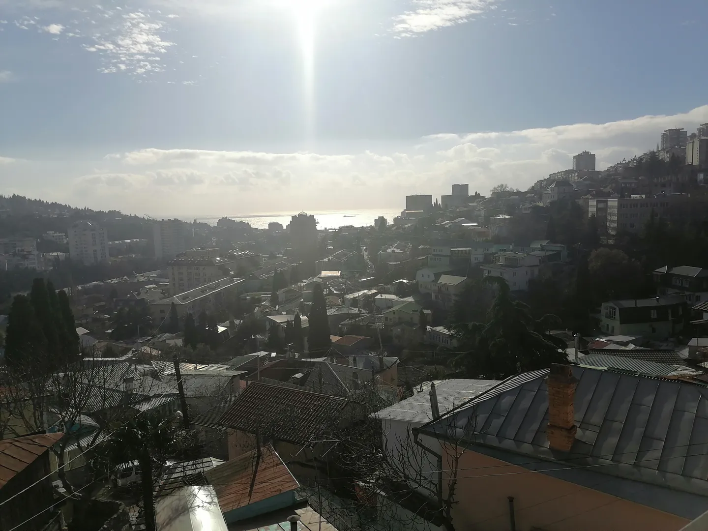 Вид с балкона