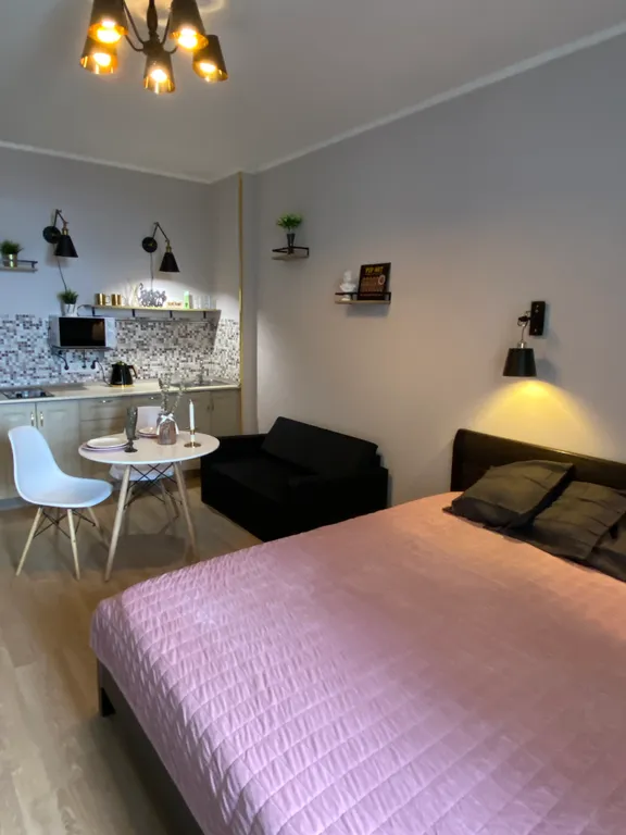 Квартира Квартира Стильный апартамент в комплексе Балтийская Жемчужина — Санкт-Петербург