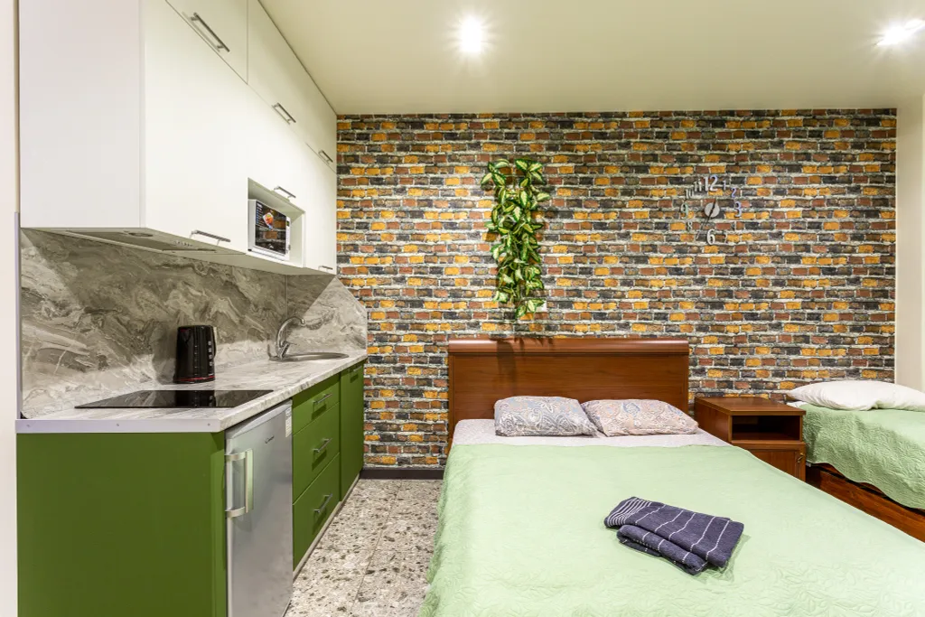 Уютная студия в самом ЦЕНТРЕ курорта на 3х человек