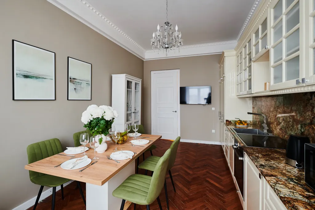 Квартира Квартира Новая трешка с видом на Тверскую — Москва