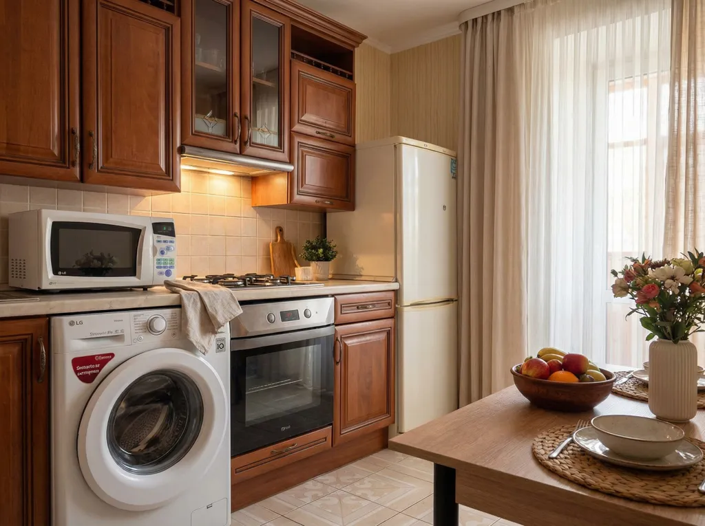 Уютная и просторная квартира