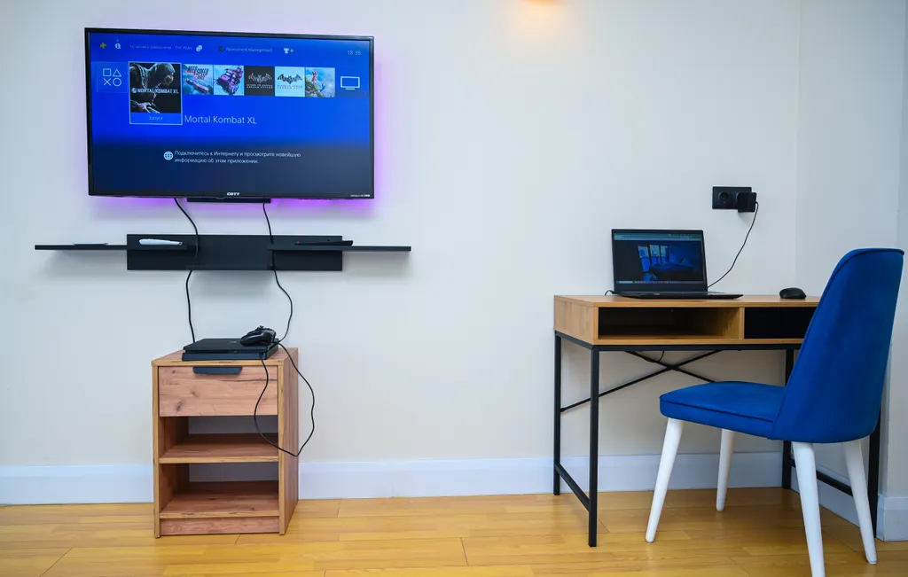 Большая 2+1 с шикарным видом на море и набережную, 22 этаж