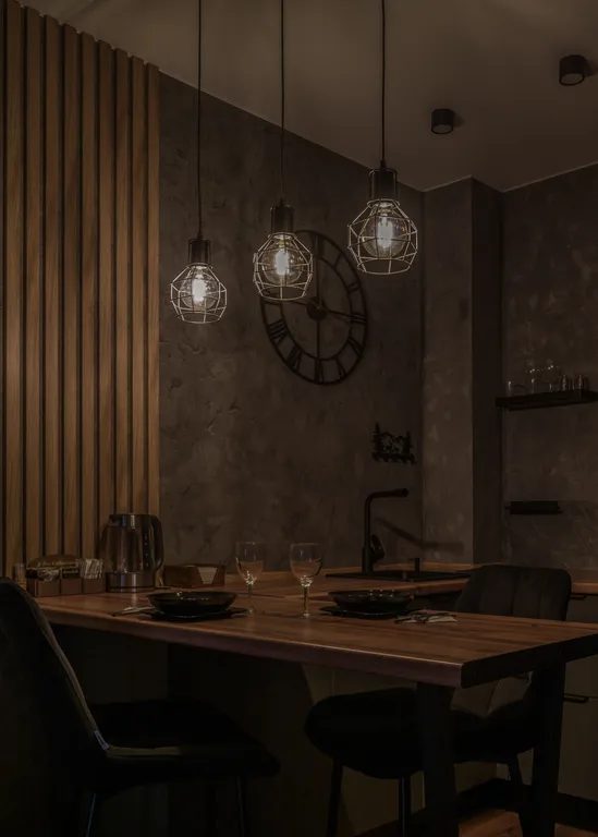 Квартира с парящей кроватью