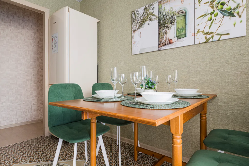 Радужная квартира недалеко от залива, гостиничный сервис, кондиционер