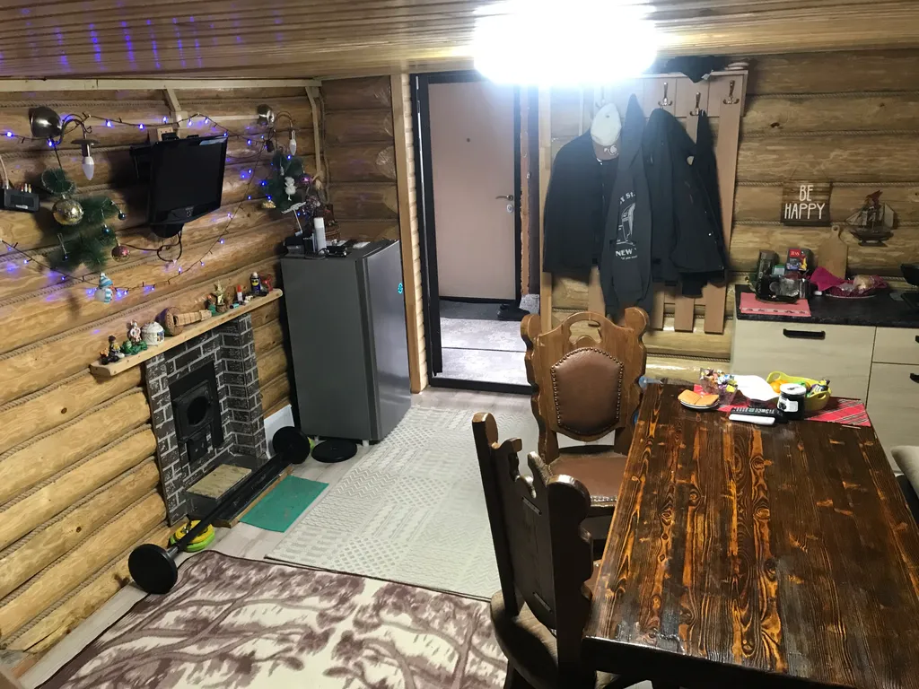 Новый бревенчатый дом