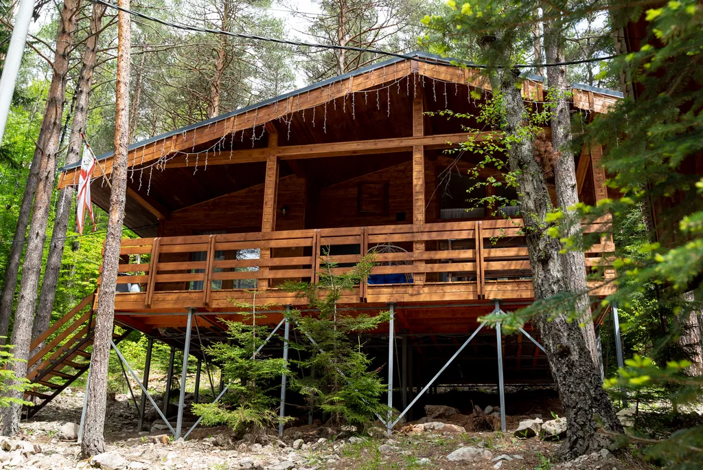 Коттедж Коттедж Шале в лесу (до 4-х человек) — Архыз