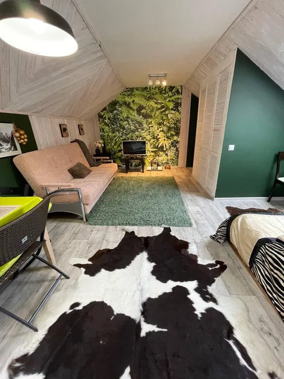 Студия на мансарде