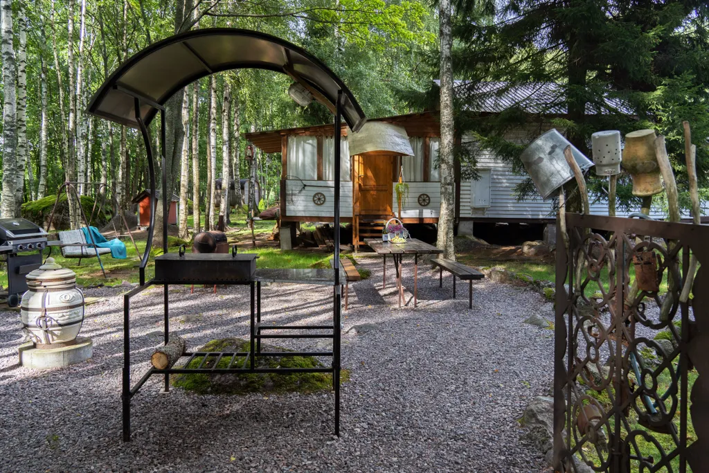 Дом с горячей купелью рядом с Выборгом