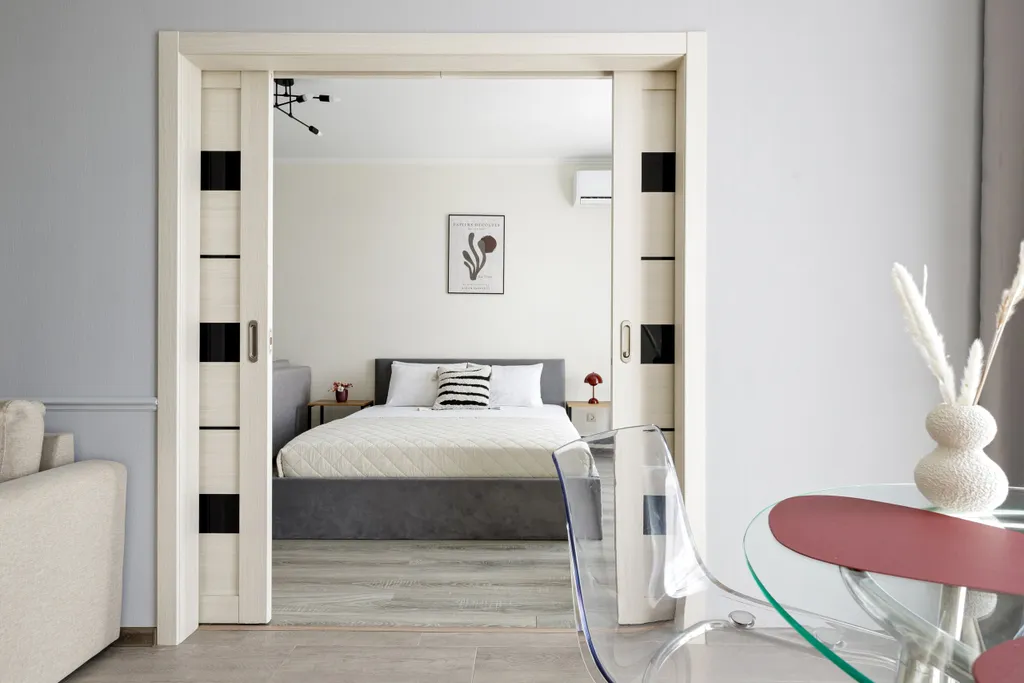 Атмосферная 2-комнатная квартира на 21 этаже