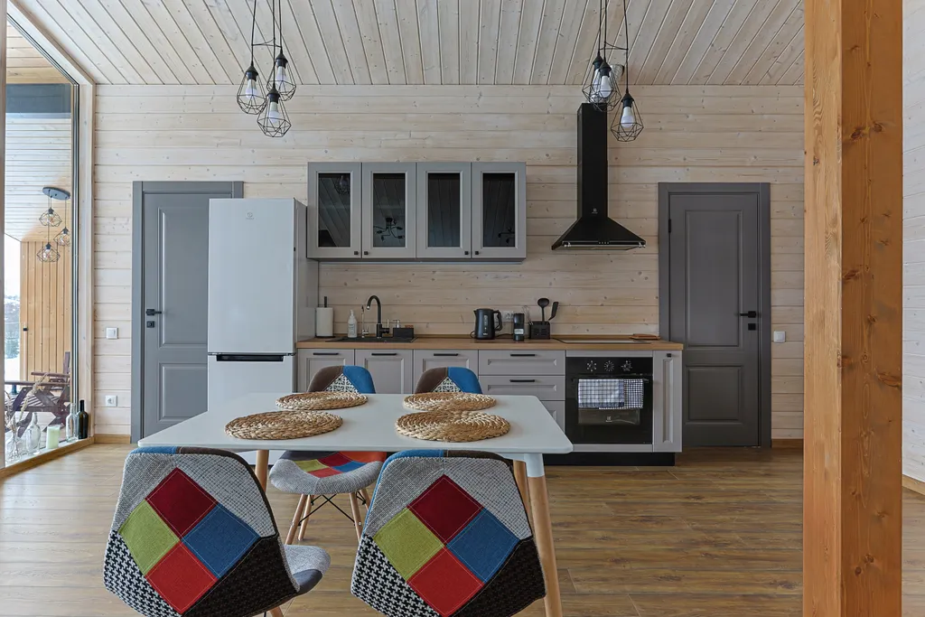 Коттедж с панорамными окнами Куско на Истринском водохранилище