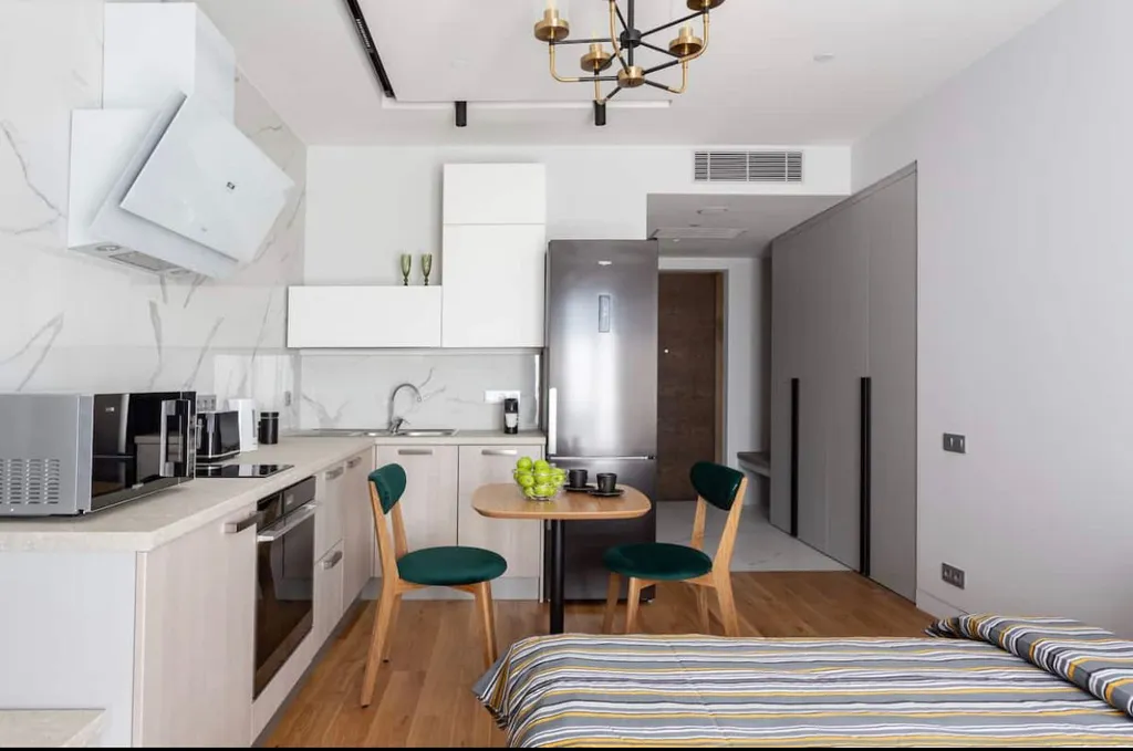 Квартира Квартира Сохо Нохо апартамент — Москва