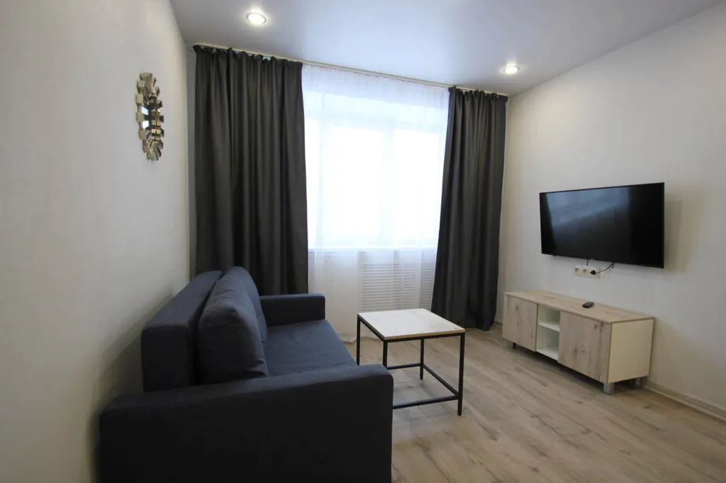 Стильная однокомнатная квартира с современным ремонтом