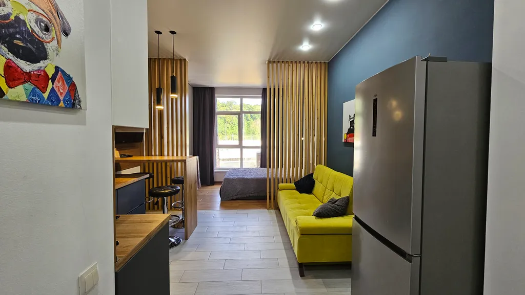 Уютные апартаменты с видом на реку