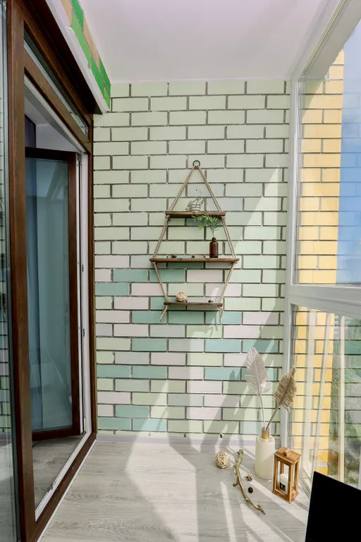 Очаровательная евродвушка с панорамным балконом