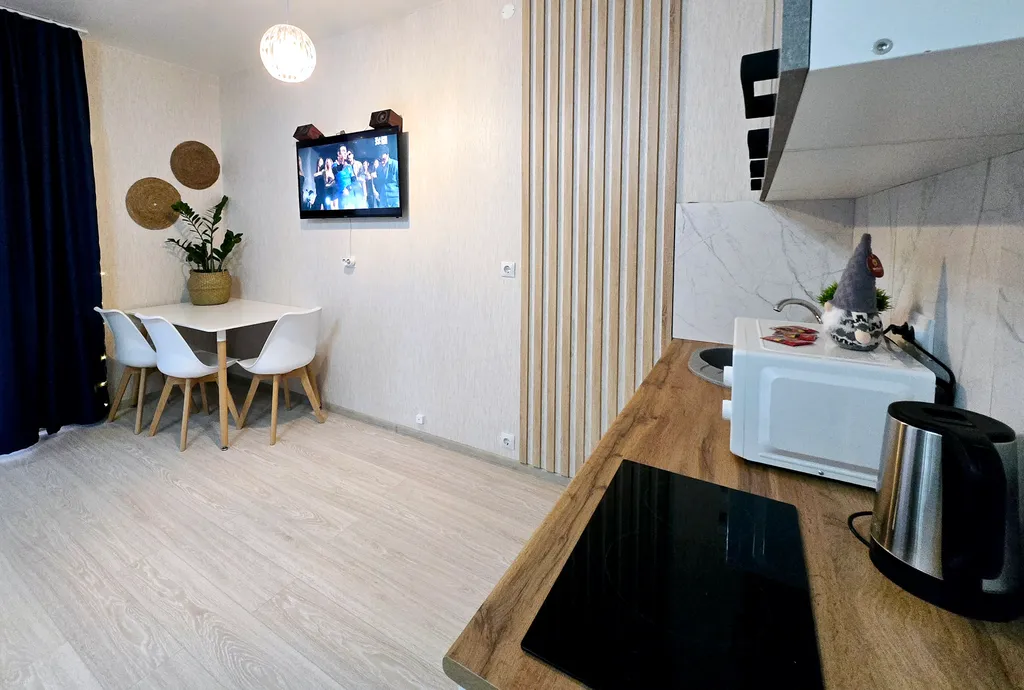 Квартира-студия с гардеробной