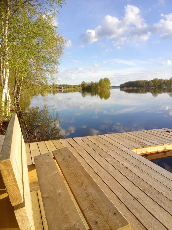 Коттедж Дом на берегу озера — аренда посуточно в Петрозаводск