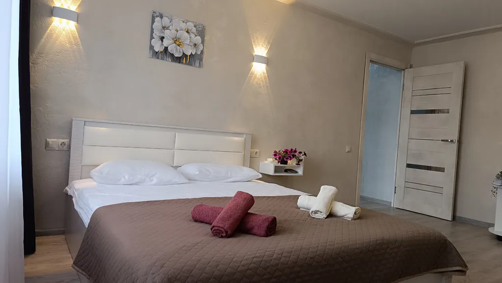 Чудесная квартира с двумя балконами и шикарным видом