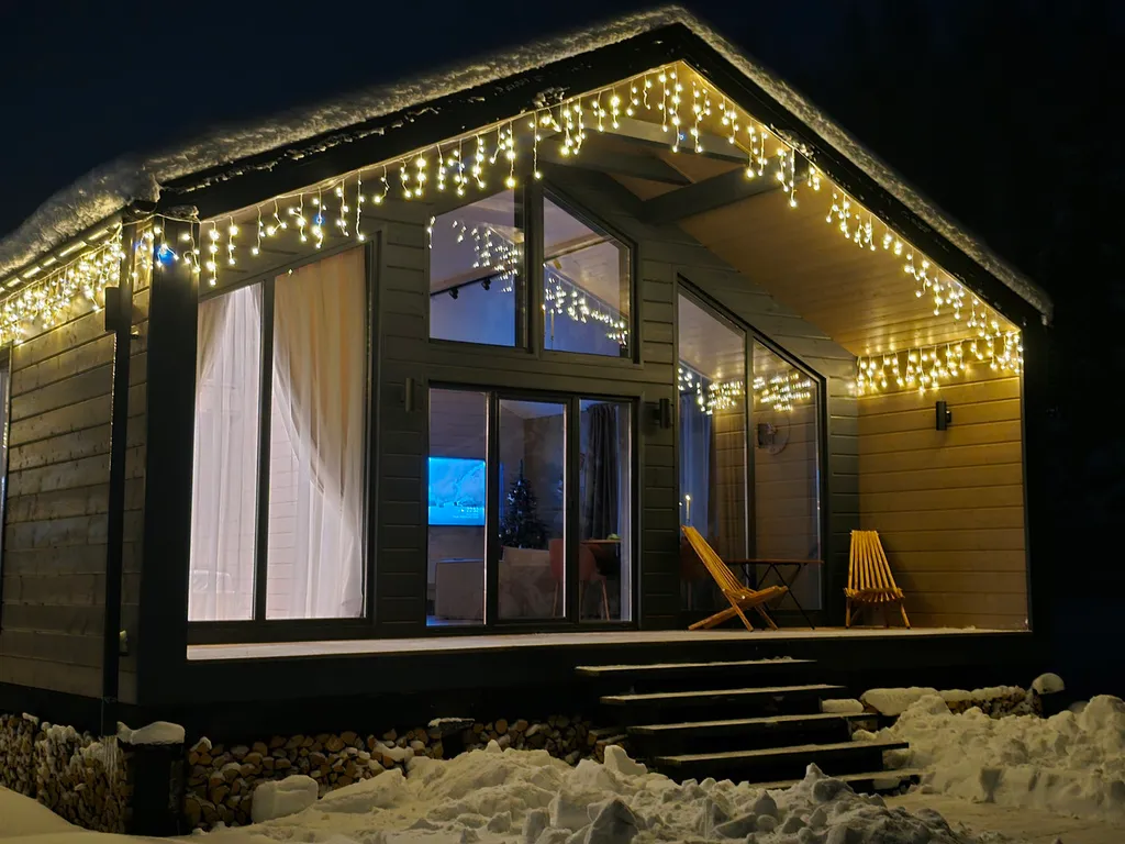 Дом ДАЧА №8 с мастер-спальней и видом на лес