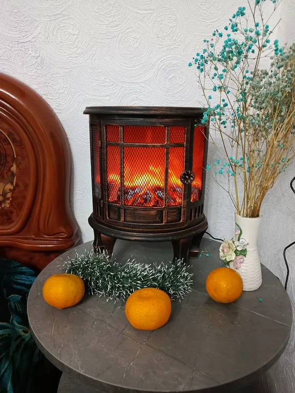 Романтичная однушка с камином на Волжской набережной