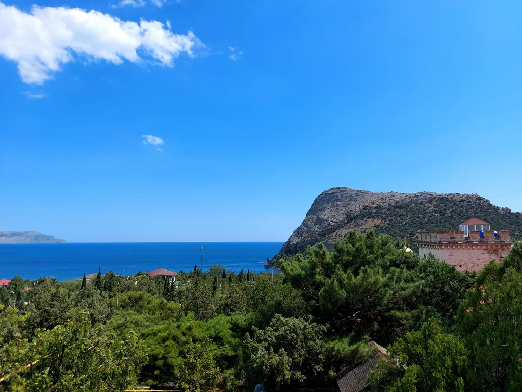 Номер-студия с видом на море