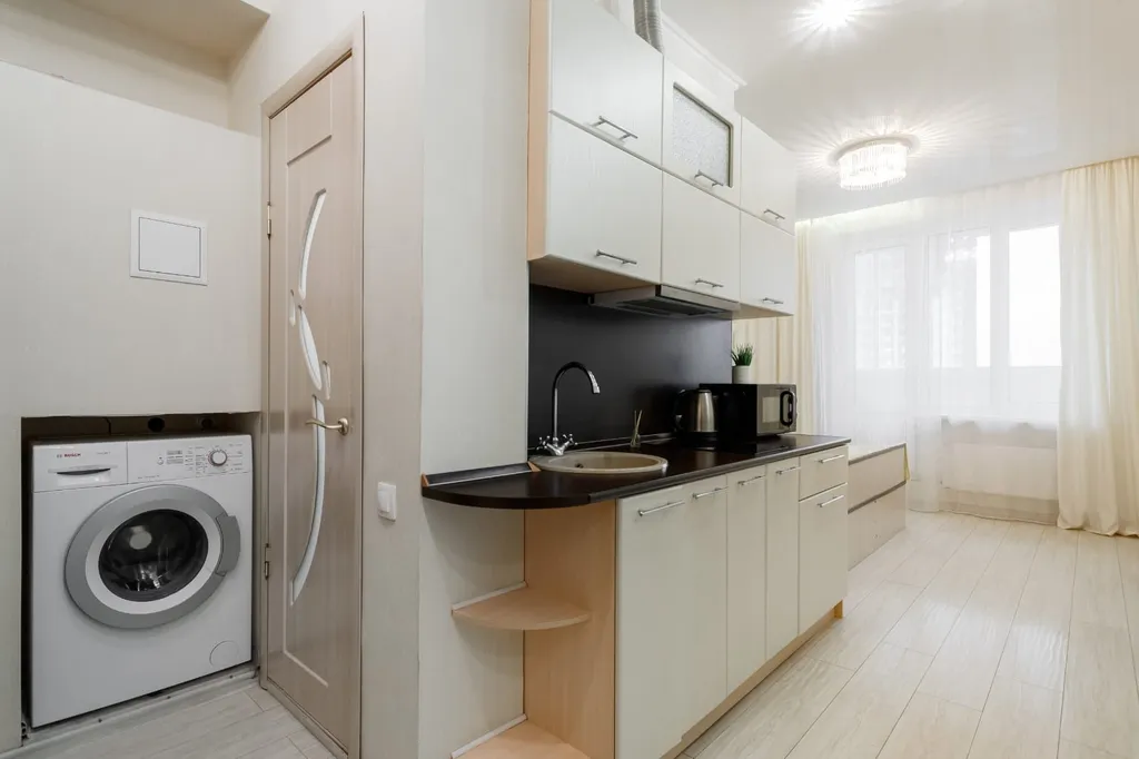 Стильная, светлая и уютная студия