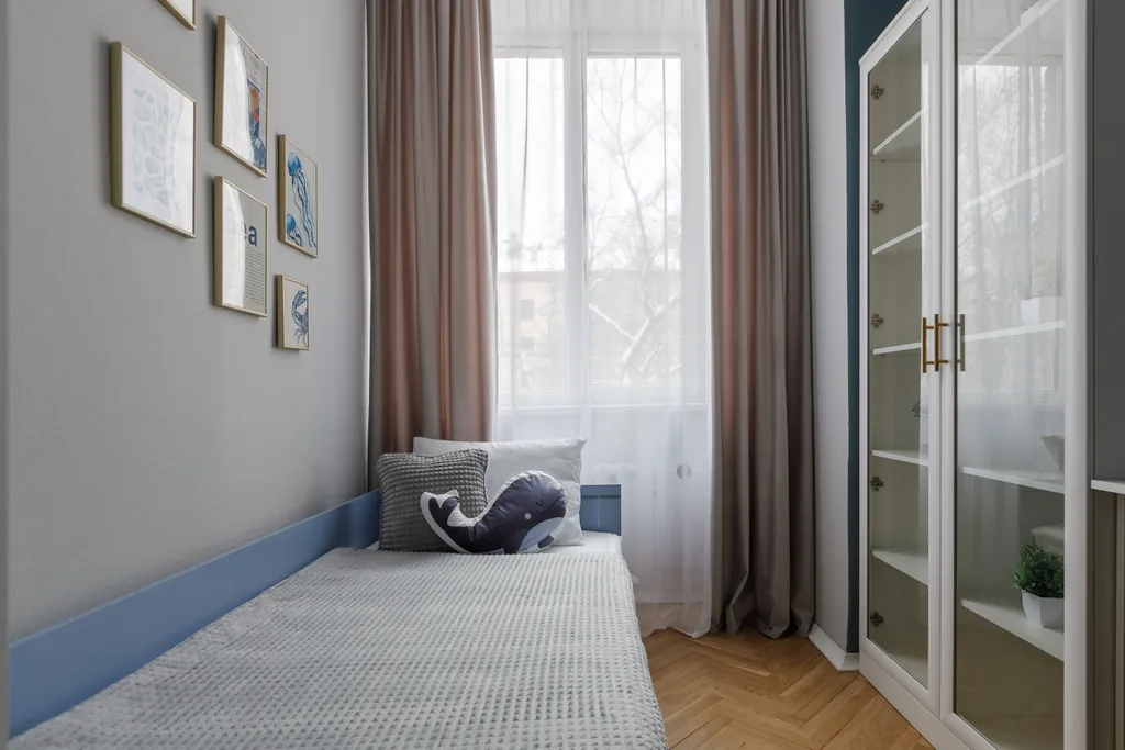 Квартира Сталинская трехкомнатная квартира Синий Кит — Москва