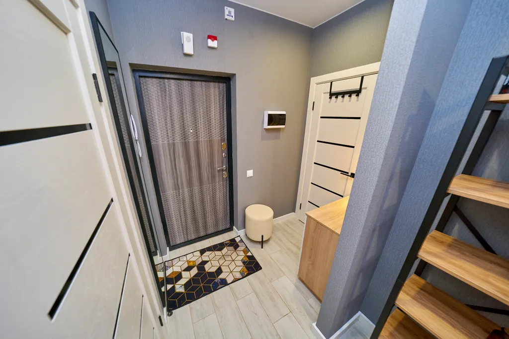 Современная студия в новом доме