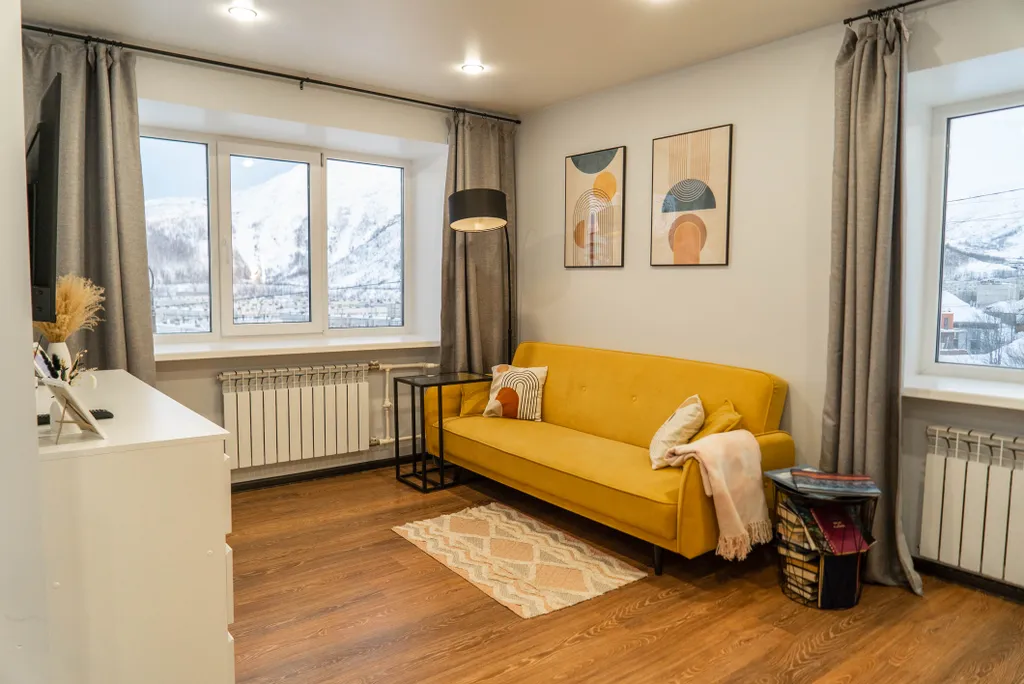 Квартира Стильная квартира с видом на горы и озеро — Кировск