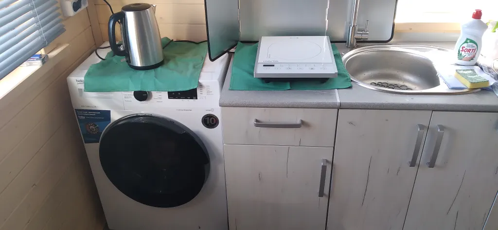 Уютный домик Островок с баней на дровах